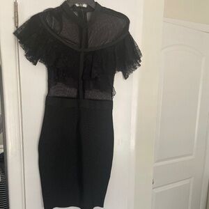 Bebe black dress